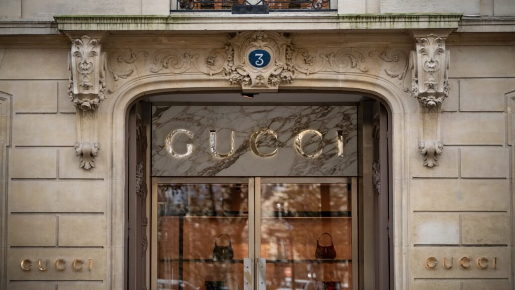 Shares of Gucci-owner Kering drop after first-quarter sales slump
