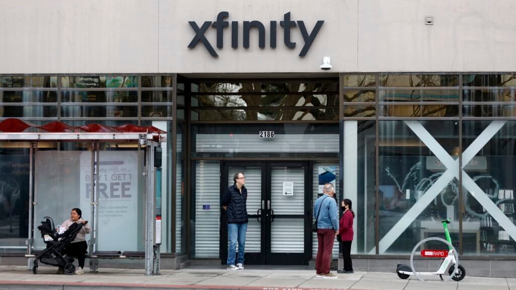 Comcast stock drops as investors balk at weak point in broadband