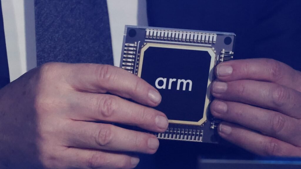 Arm shares drop on weak projection