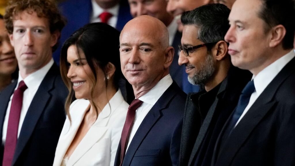 Wall Street is positive on tech megacaps, but big concerns loom on AI costs, China, Trump tariffs