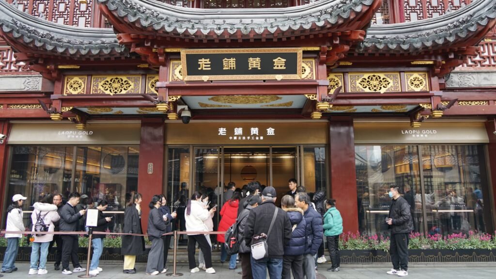 China’s Laopu Gold shares fall in spite of projection of tripling profits