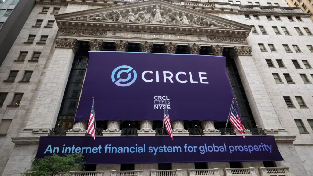 Circle shares rise as second-quarter profits leaps 53% on strong stablecoin development