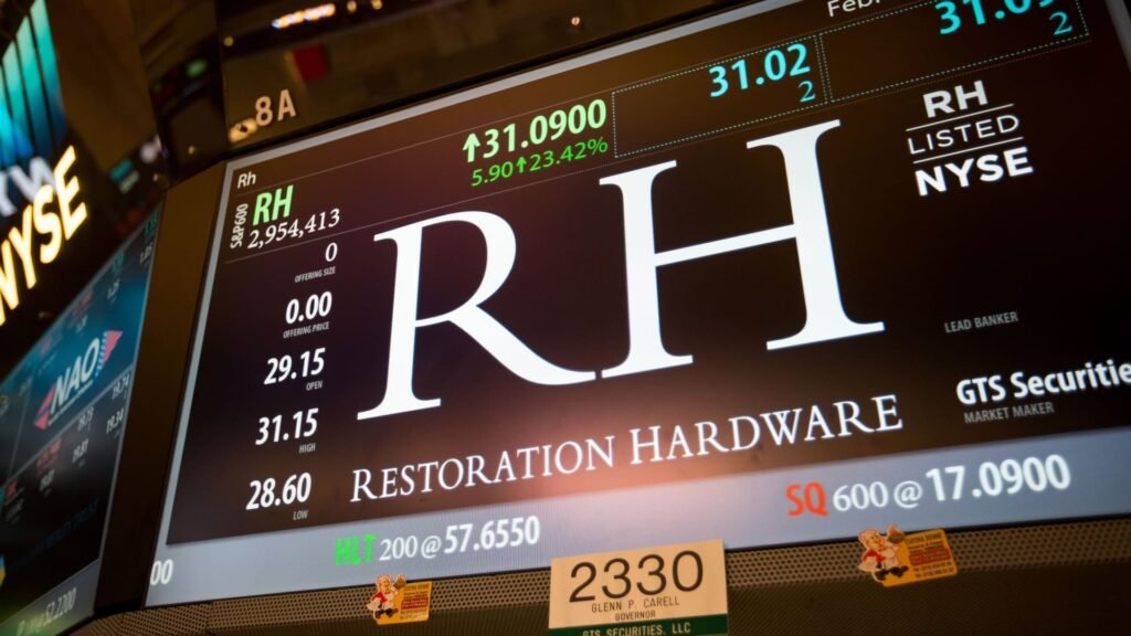 RH reports worse-than-expected tariff hit, revenues miss out on