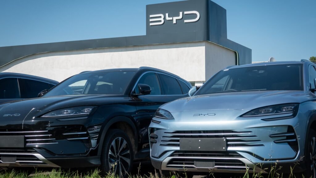 BYD shares fall nearly 8% as second-quarter earnings slumps 30% on China EV price war